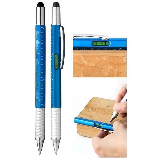 6 in 1 Multi Function Tool Pen