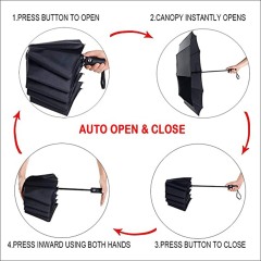 10 Ribs Automatic Umbrella
