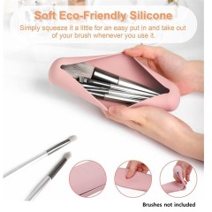 Custom Portable Magnetic Silicone Makeup Bag
