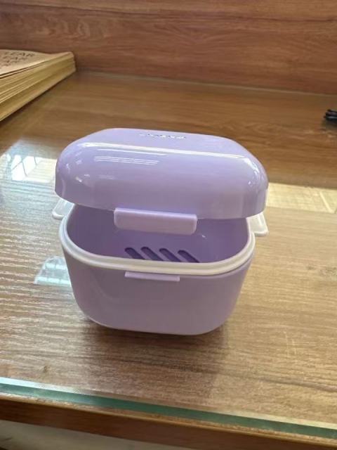 Dental Appliance Storage Box with Basket