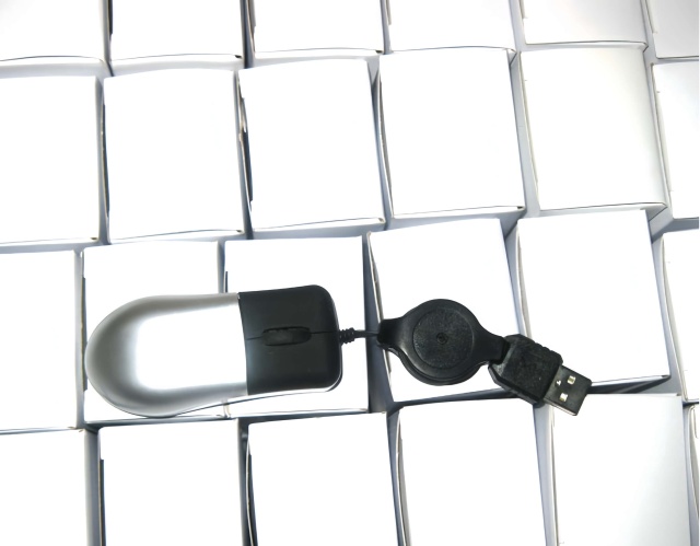 Mini Wire Optical Mouse