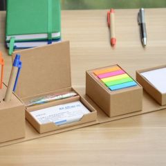 Customized Rectangular Desktop Cube Memo Pad Set