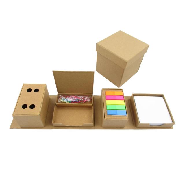 Customized Rectangular Desktop Cube Memo Pad Set