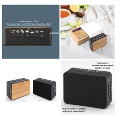 Sound Asleep Bamboo White Noise Machine & Speaker