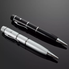 Custom Laser Pointer Metal Pen USB Flash Drives