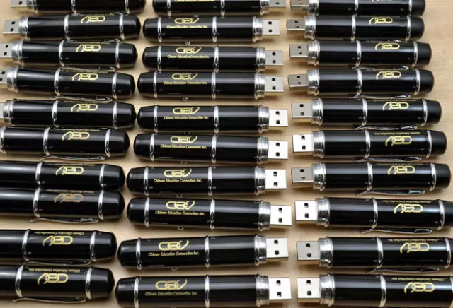 Custom Laser Pointer Metal Pen USB Flash Drives