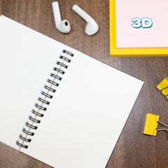 3D Journal & Notepad