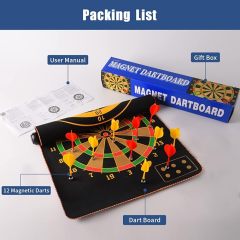 Custom Magnetic Dartboard Set-15"