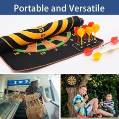 Custom Magnetic Dartboard Set-15"