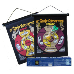 Custom Magnetic Dartboard Set-15"