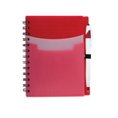 TRI-POCKET NOTEBOOK & Pen