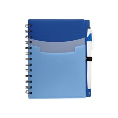 TRI-POCKET NOTEBOOK & Pen