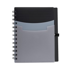 TRI-POCKET NOTEBOOK & Pen