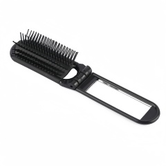 Kwik Fix Folding Brush With Mirror