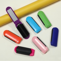 Kwik Fix Folding Brush With Mirror