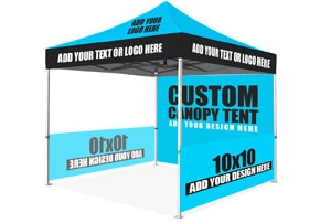 Full Color Pop Up Canopy Tents_10ft x 10ft