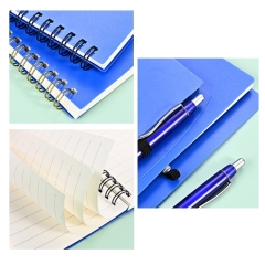 A5/A6 Coil Spiral Notebook Wirebound Ring-Bound  Journal Pen