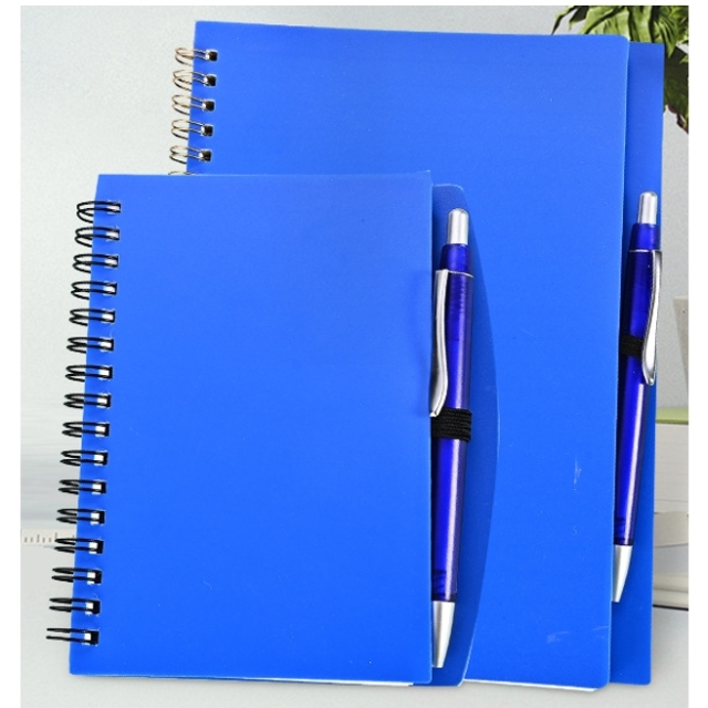 A5/A6 Coil Spiral Notebook Wirebound Ring-Bound  Journal Pen