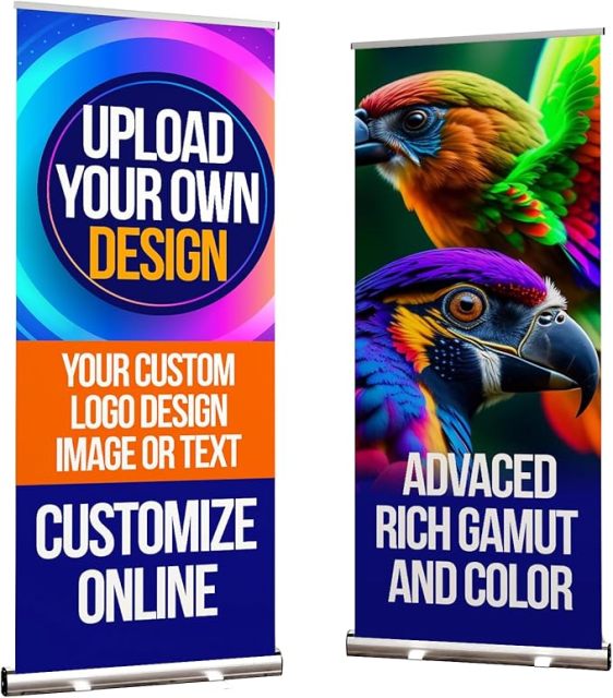 Economy Retractable Banner Display - 24"