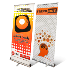 Economy Retractable Banner Display - 24"