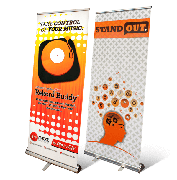 Economy Retractable Banner Display - 24"