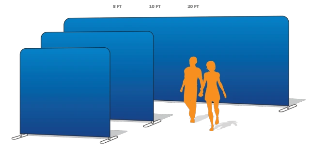 QUICK-N-FIT STRETCH TENSION FABRIC DISPLAYS_10FT