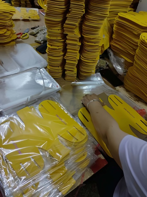 Foldable PU Leather Desk Sundries Storage Tray