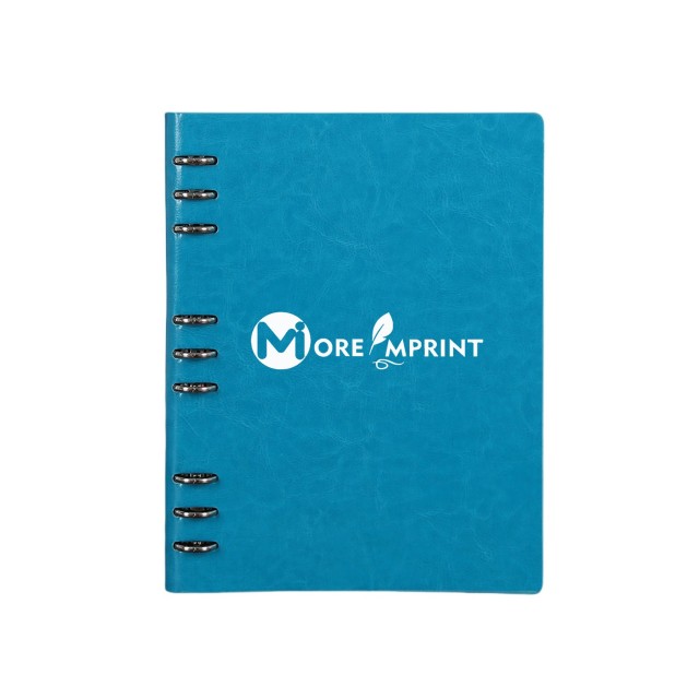 B5 PU Leather 9 Hole Loose Leaf Notebook