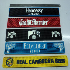 Heavy Duty Vinyl Bar Counter Rail Mat - 4 1/2" x 25"