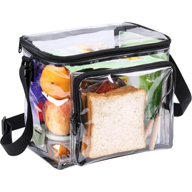 PVC Plastic See Through Lunch Bag