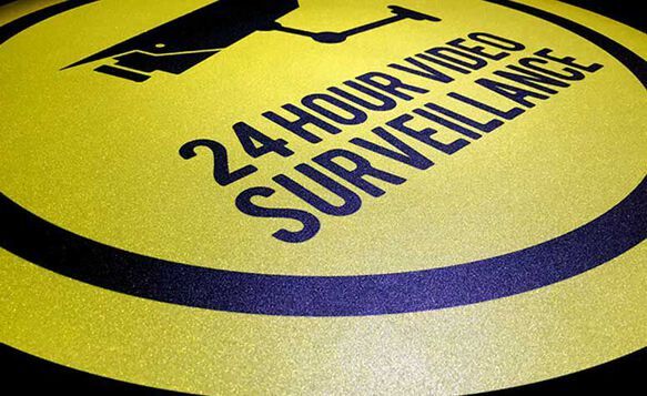 Reflective Custom Aluminum Security Plate