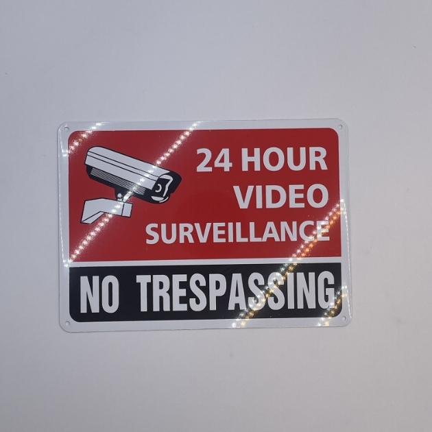 Reflective Custom Aluminum Security Plate