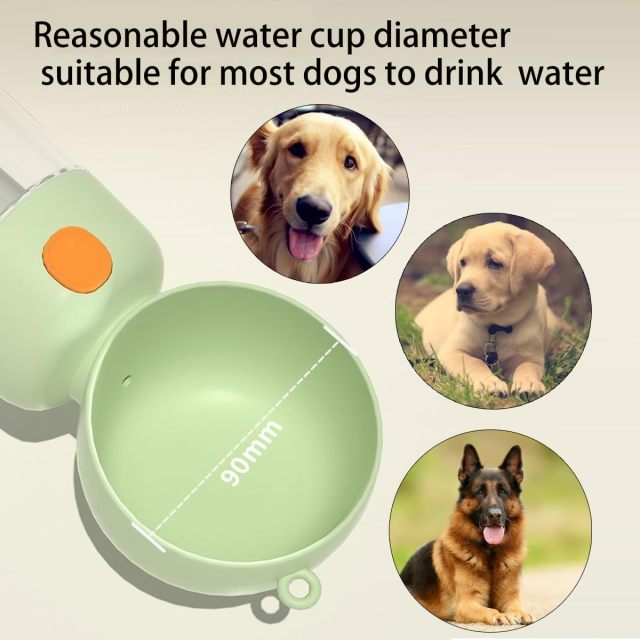 Outdoor Portable Pet Water Bottle and Food Bowl for dog cat