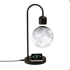 Floating Moon Lamp with Wireless Phone Charger