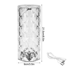 LED Crystal Diamond Table atmosphere Lamp Night Light