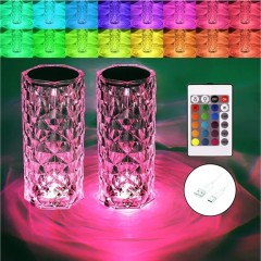 LED Crystal Diamond Table atmosphere Lamp Night Light