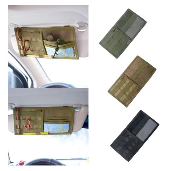 Car Visor Pouch Pocket Sunshade Holder