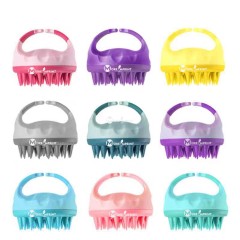 Silicone Scalp Massager Shampoo Hair Brush