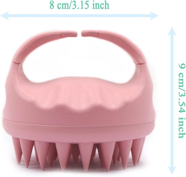 Silicone Scalp Massager Shampoo Hair Brush