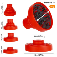 Foldable Silicone Hair Dryer Diffuser