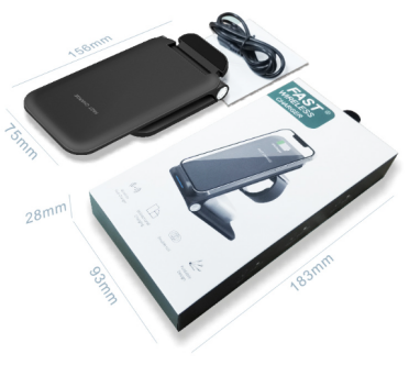 3 in 1 Foldable Wireless Charger Phone Stand