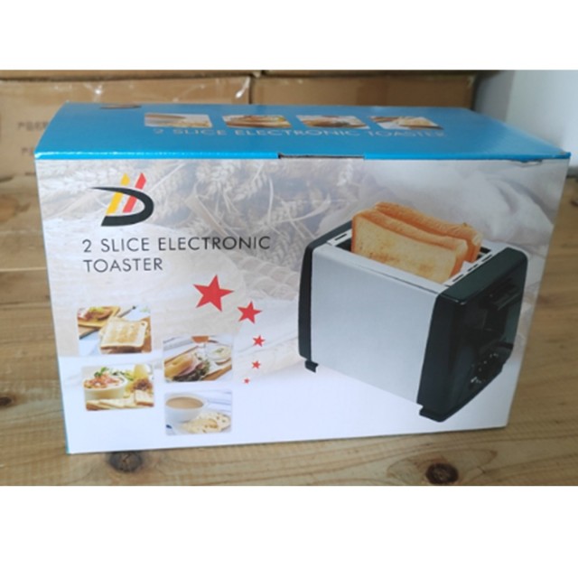 2 Slice Stainless Steel Bread Toaster