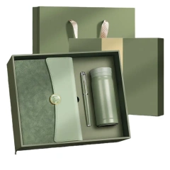 3pcs High End Business Gift Set Notebook/Pen/Tumbler