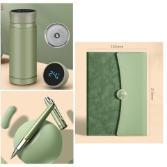 3pcs High End Business Gift Set Notebook/Pen/Tumbler