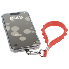 Customized 2-in-1 Push Pop Stress Reliever Phone and Keychain Wristlets