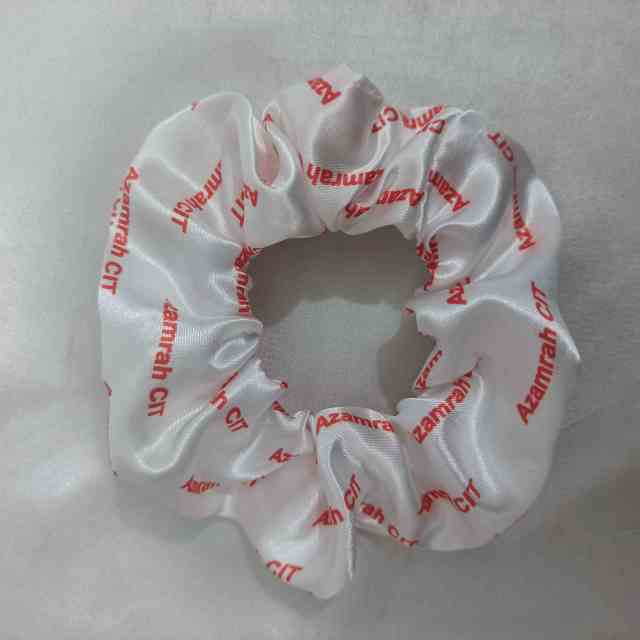 Full-Color Scrunchies