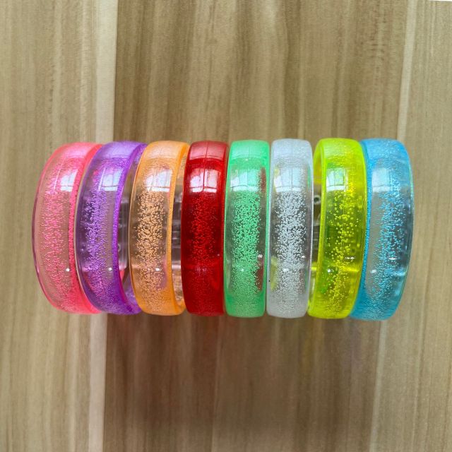 Glow LED Flashing Light Up Bracelets Wristband/Bubble Bracelet