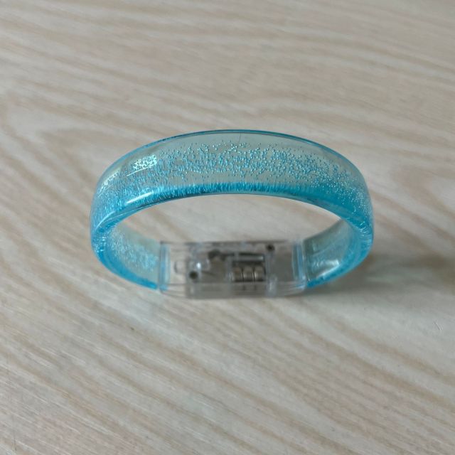 Glow LED Flashing Light Up Bracelets Wristband/Bubble Bracelet