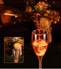 LED Light Up Champagne Glass