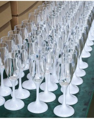 LED Light Up Champagne Glass